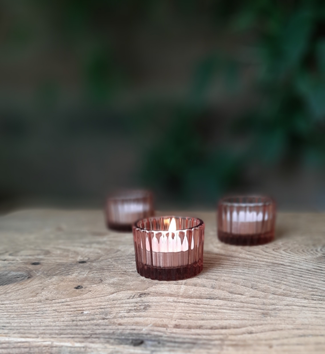 pink tealights for hire in Scotland