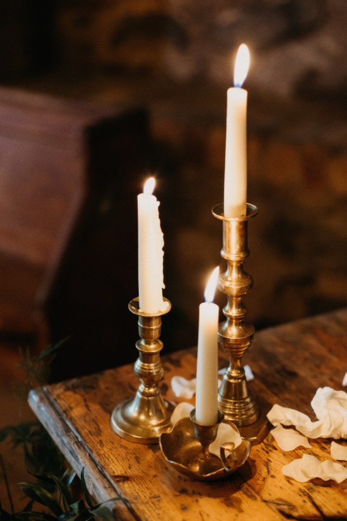 brass candlestick hire in fife scotland
