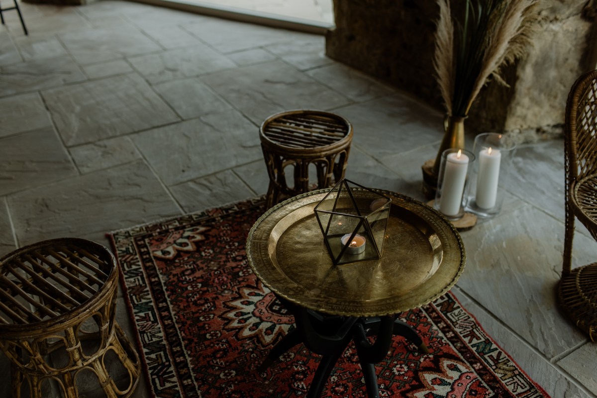 boho wedding props hire scotland