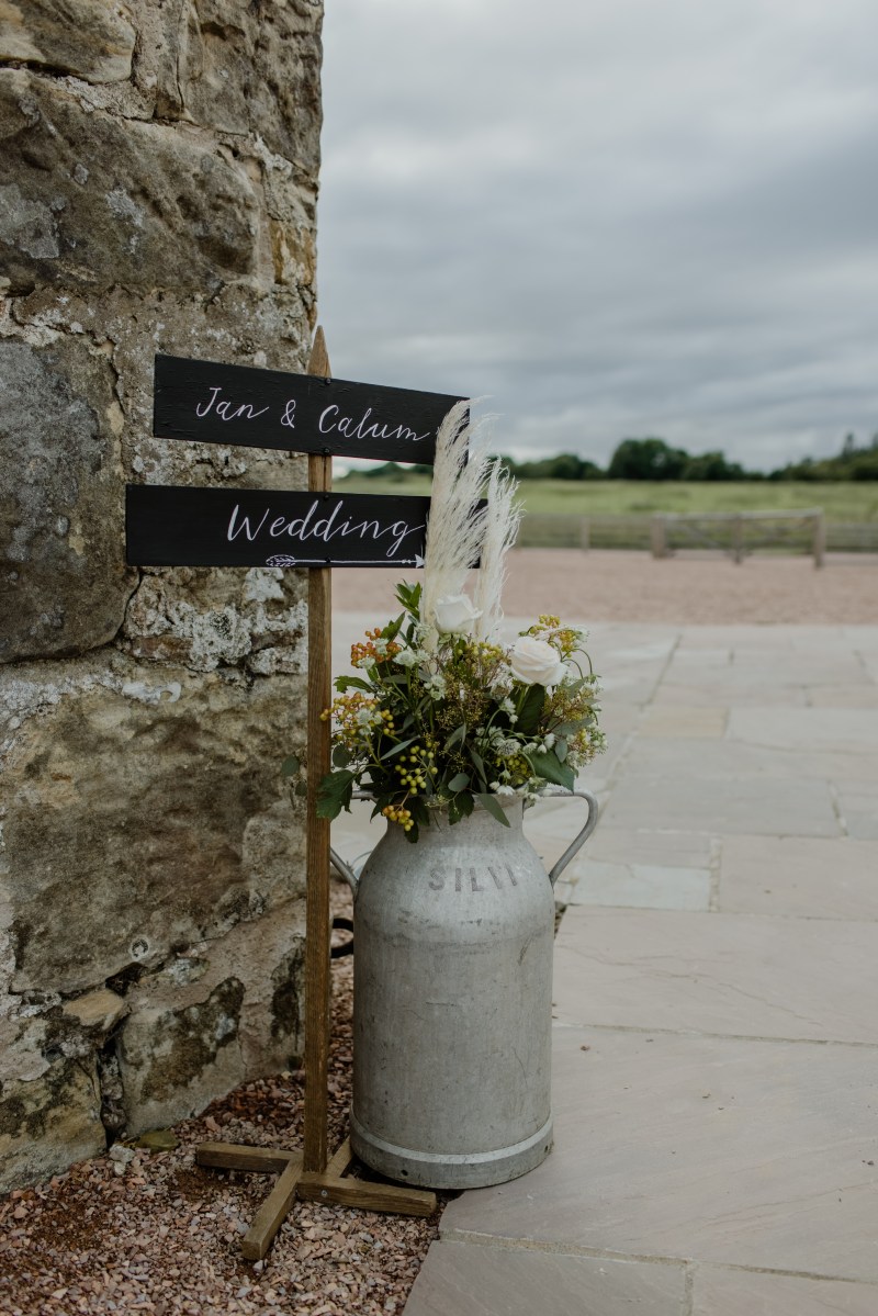 Rustic wedding decor hire Scotland